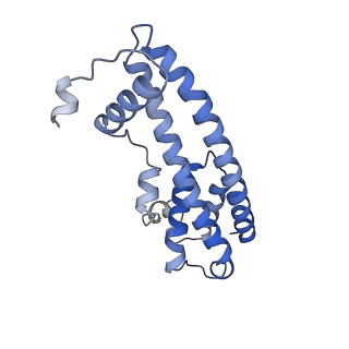 20588_6tz4_EB_v1-2
CryoEM reconstruction of membrane-bound ESCRT-III filament composed of CHMP1B+IST1 (right-handed)