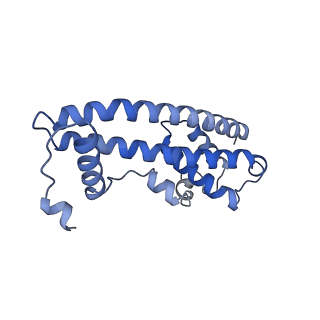 20588_6tz4_F_v1-1
CryoEM reconstruction of membrane-bound ESCRT-III filament composed of CHMP1B+IST1 (right-handed)