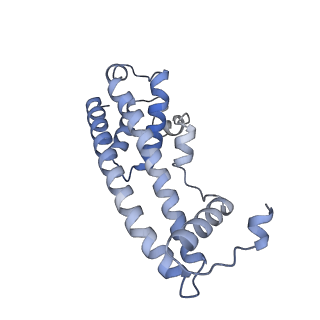 20588_6tz4_IA_v1-2
CryoEM reconstruction of membrane-bound ESCRT-III filament composed of CHMP1B+IST1 (right-handed)