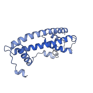 20588_6tz4_MB_v1-2
CryoEM reconstruction of membrane-bound ESCRT-III filament composed of CHMP1B+IST1 (right-handed)