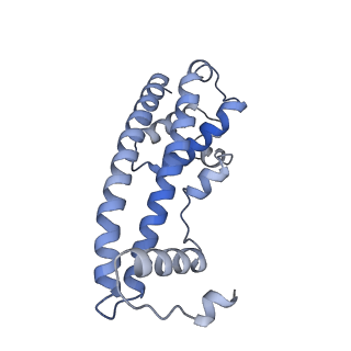 20588_6tz4_UA_v1-2
CryoEM reconstruction of membrane-bound ESCRT-III filament composed of CHMP1B+IST1 (right-handed)