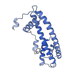 20588_6tz4_Y_v1-2
CryoEM reconstruction of membrane-bound ESCRT-III filament composed of CHMP1B+IST1 (right-handed)