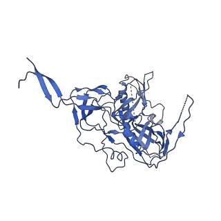 20608_6u0n_A_v1-1
Asymmetrically open conformational state (Class II) of HIV-1 Env trimer BG505 SOSIP.664 in complex with sCD4 and E51 Fab