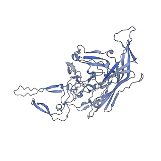 20609_6u0r_q_v1-1
Cryo-EM structure of the chimeric vector AAV2.7m8