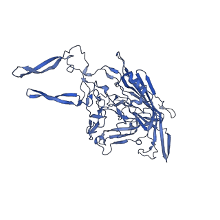 20610_6u0v_F_v1-1
Atomic-Resolution Cryo-EM Structure of AAV2 VLP