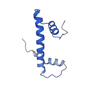 41800_8u13_F_v1-2
Cryo-EM structure of the human nucleosome core particle ubiquitylated at histone H2A lysine 15 in complex with RNF168-UbcH5c (class 1)