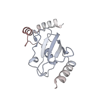 41801_8u14_L_v1-2
Cryo-EM structure of the human nucleosome core particle ubiquitylated at histone H2A lysine 15 in complex with RNF168-UbcH5c (class 2)