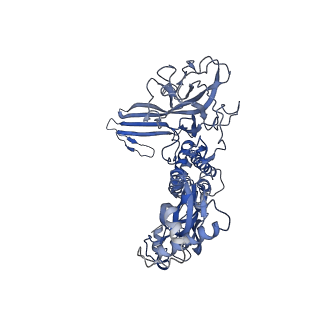 20623_6u2l_E_v1-2
EM structure of MPEG-1 (L425K, beta conformation) soluble pre-pore complex