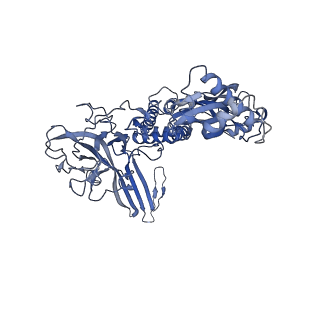 20623_6u2l_J_v1-2
EM structure of MPEG-1 (L425K, beta conformation) soluble pre-pore complex