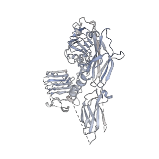 26306_7u23_F_v1-0
Single-chain LCDV-1 viral insulin-like peptide bound to IGF-1R ectodomain, leucine-zippered form