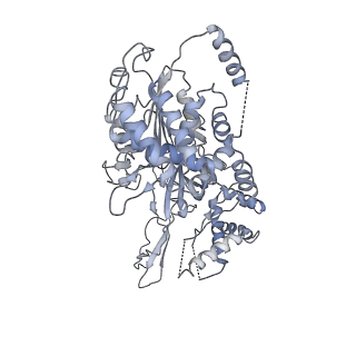 8519_5u8t_3_v1-5
Structure of Eukaryotic CMG Helicase at a Replication Fork and Implications