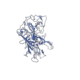 20695_6u9e_E_v1-2
Structure of PdpA-VgrG Complex, Lidless