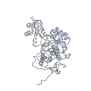 20725_6uc2_C_v1-1
Human IMPDH2 treated with ATP and 2 mM GTP. Free canonical octamer reconstruction.