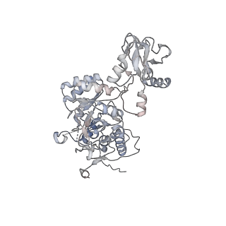 20725_6uc2_E_v1-0
Human IMPDH2 treated with ATP and 2 mM GTP. Free canonical octamer reconstruction.