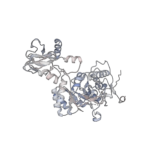 20725_6uc2_H_v1-0
Human IMPDH2 treated with ATP and 2 mM GTP. Free canonical octamer reconstruction.