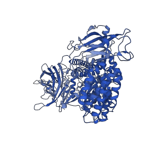 26481_7ufu_D_v1-0
Cryo-EM Structure of Bl_Man38A nucleophile mutant in complex with mannose at 2.7 A