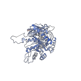 20764_6ugh_A_v1-0
Cryo-EM structure of the apo form of human PRMT5:MEP50 complex at a resolution of 3.4 angstrom