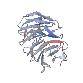 20764_6ugh_B_v1-0
Cryo-EM structure of the apo form of human PRMT5:MEP50 complex at a resolution of 3.4 angstrom