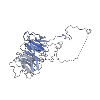 20765_6ugm_N_v1-3
Structural basis of COMPASS eCM recognition of an unmodified nucleosome