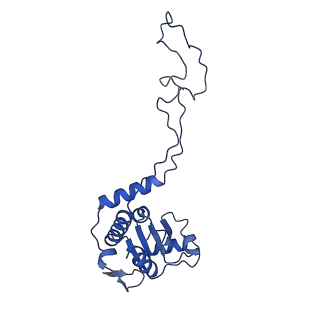 26486_7ug7_LD_v1-0
70S ribosome complex in an intermediate state of translocation bound to EF-G(GDP) stalled by Argyrin B