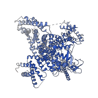 26514_7uhg_A_v1-1
Human L-type voltage-gated calcium channel Cav1.3 at 3.0 Angstrom resolution