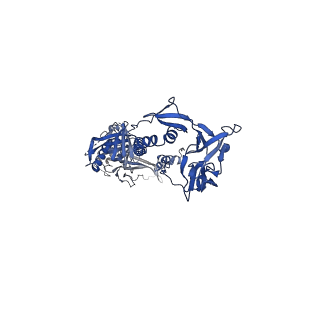 26520_7uhz_B_v1-1
Post-fusion ectodomain of HSV-1 gB in complex with BMPC-23 Fab