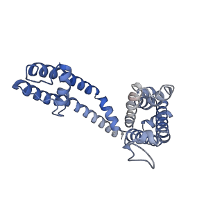 26575_7uk5_B_v1-1
Human Kv4.2-KChIP2 channel complex in an open state, transmembrane region