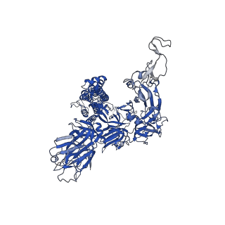 26583_7ukl_A_v1-2
Cryo-EM structure of Antibody 12-16 in complex with prefusion SARS-CoV-2 Spike glycoprotein