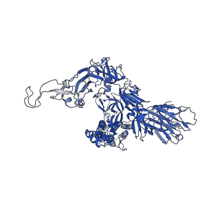 26583_7ukl_B_v1-2
Cryo-EM structure of Antibody 12-16 in complex with prefusion SARS-CoV-2 Spike glycoprotein
