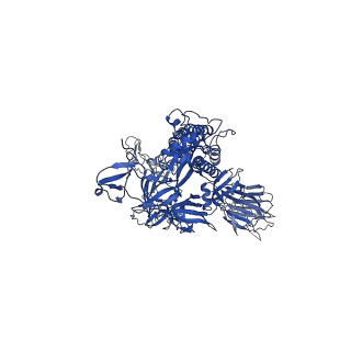 26584_7ukm_C_v1-0
Cryo-EM structure of Antibody 12-19 in complex with prefusion SARS-CoV-2 Spike glycoprotein