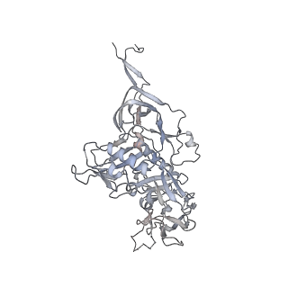 20813_6ulc_A_v1-0
Structure of full-length, fully glycosylated, non-modified HIV-1 gp160 bound to PG16 Fab at a nominal resolution of 4.6 Angstrom