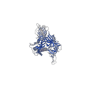 26678_7upy_B_v1-2
An antibody from single human VH-rearranging mouse neutralizes all SARS-CoV-2 variants through BA.5 by inhibiting membrane fusion