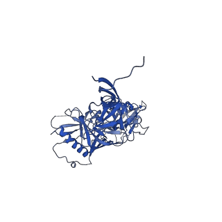 26706_7ur6_A_v1-0
Cryo-EM structure of SHIV-elicited, FP-directed Rhesus Fab RM6561.DH1021.14 in complex with stabilized HIV-1 Env Ce1176 DS-SOSIP.664