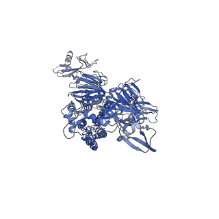 26730_7usa_B_v1-0
Structure of the human coronavirus CCoV-HuPn-2018 spike glycoprotein with domain 0 in the swung out conformation