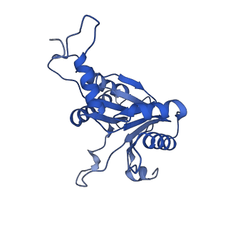 20881_6utj_A_v1-2
Allosteric couple between alpha rings of the 20S proteasome. 20S proteasome singly capped by PA26/E102A, C-terminus replaced by PAN C-terminus