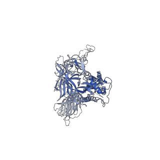 42590_8uum_B_v1-0
Prototypic SARS-CoV-2 spike (containing K417) in the open conformation