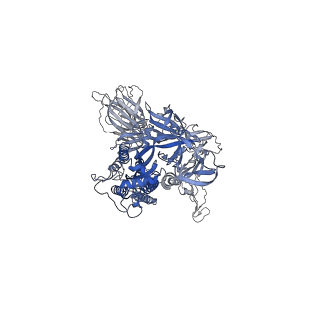 42590_8uum_C_v1-0
Prototypic SARS-CoV-2 spike (containing K417) in the open conformation