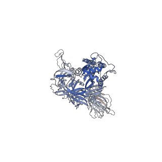 42592_8uuo_C_v1-0
Prototypic SARS-CoV-2 spike (containing V417) in the open conformation