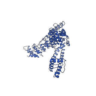 20918_6uw6_D_v1-1
Cryo-EM structure of the human TRPV3 K169A mutant determined in lipid nanodisc