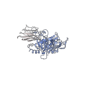 20927_6uwt_E_v1-0
Clostridium difficile binary toxin translocase CDTb tetradecamer in symmetric conformation