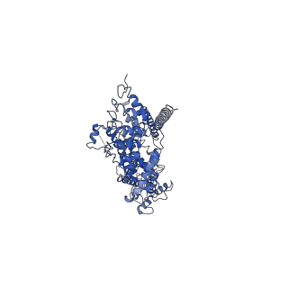 20954_6uza_B_v1-0
Cryo-EM structure of human TRPC6 in complex with antagonist AM-1473