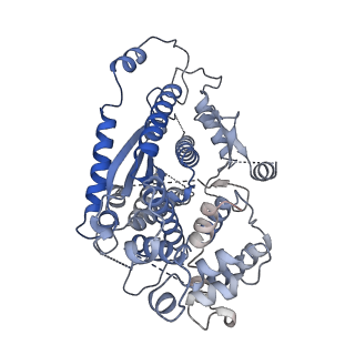 26921_7uzx_F_v1-1
Staphylococcus epidermidis RP62a CRISPR effector subcomplex with non-self target RNA bound