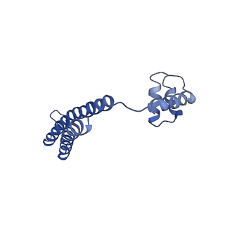 21012_6v1i_C_v1-3
Cryo-EM reconstruction of the thermophilic bacteriophage P74-26 small terminase- symmetric