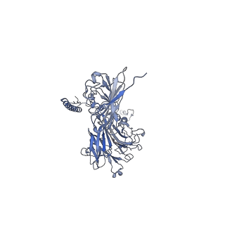 20872_6v8i_BH_v1-1
Composite atomic model of the Staphylococcus aureus phage 80alpha baseplate