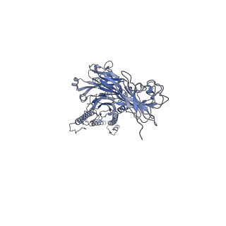 20872_6v8i_BI_v1-0
Composite atomic model of the Staphylococcus aureus phage 80alpha baseplate