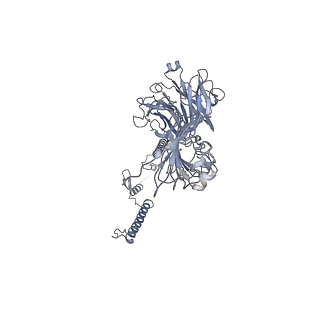 20872_6v8i_DG_v1-1
Composite atomic model of the Staphylococcus aureus phage 80alpha baseplate