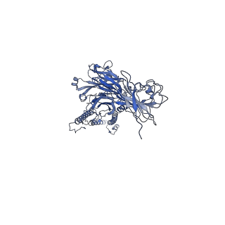 20873_6v8i_BI_v1-1
Composite atomic model of the Staphylococcus aureus phage 80alpha baseplate