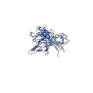 20874_6v8i_BI_v1-0
Composite atomic model of the Staphylococcus aureus phage 80alpha baseplate