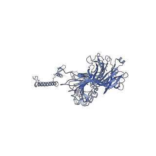 20875_6v8i_BG_v1-1
Composite atomic model of the Staphylococcus aureus phage 80alpha baseplate