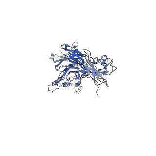 20875_6v8i_BI_v1-0
Composite atomic model of the Staphylococcus aureus phage 80alpha baseplate
